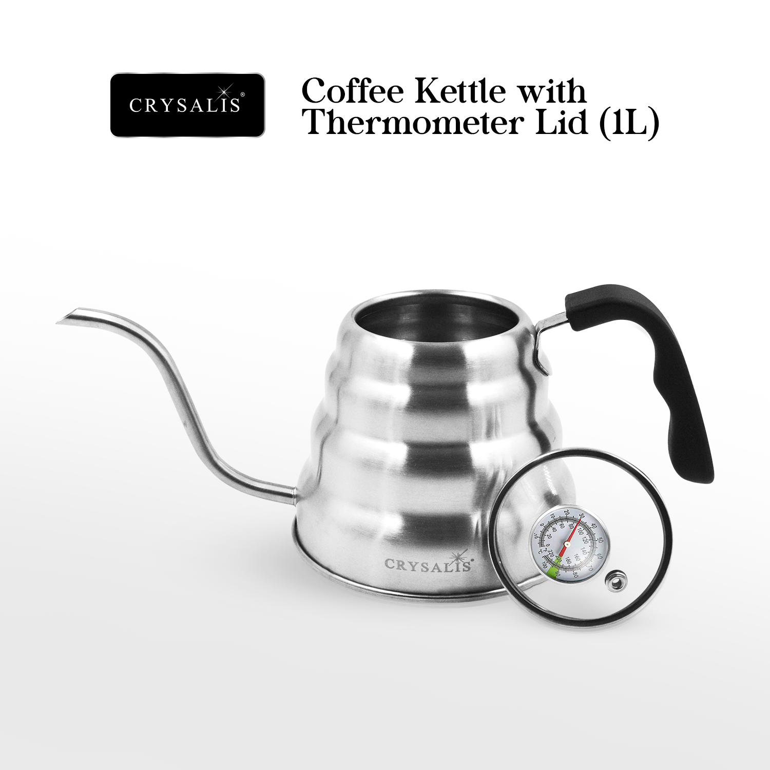 Coffee kettle with thermometer best sale