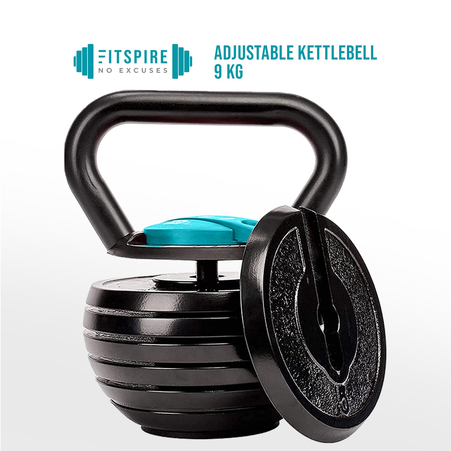 FITSPIRE Adjustable Kettlebell Steel Sunbeams Lifestyle