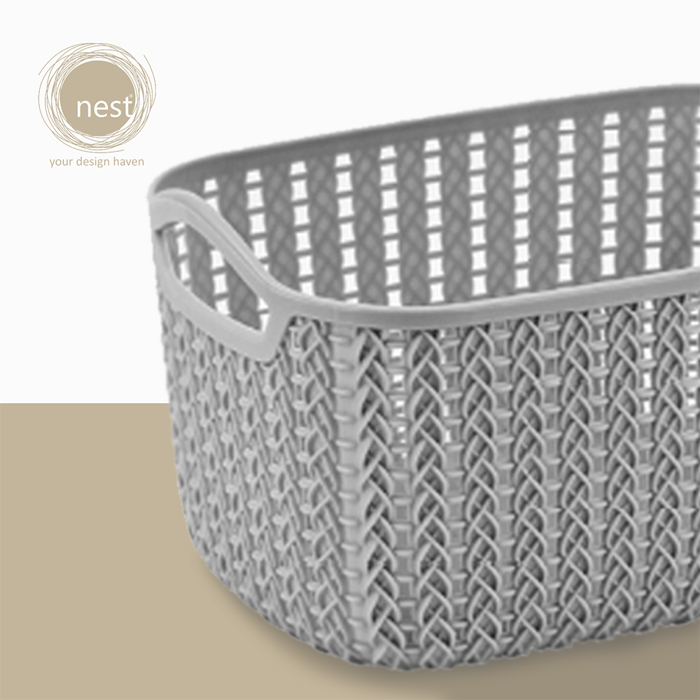 NEST DESIGN LAB Premium Knit Basket Storage Basket