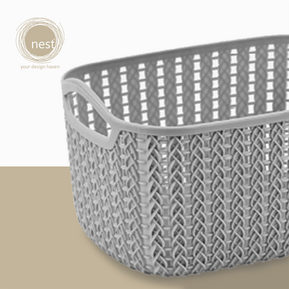 NEST DESIGN LAB Premium Knit Basket Storage Basket