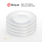 Signature by SLIQUE Opal Dinnerware sets | dinner plate | dessert plate | deep plate | dinner bowl - Extra Strong | Chip resistant | Outsanding whiteness