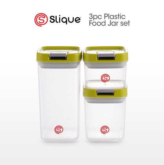 SLIQUE Storage Jar [Set of 3]