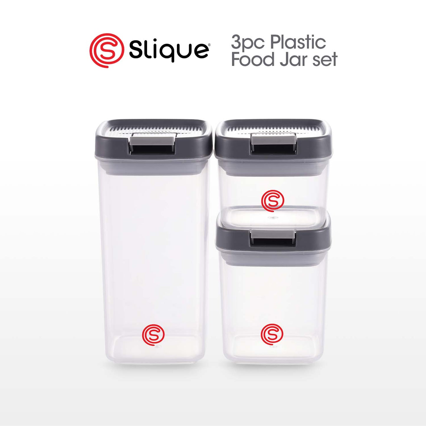 SLIQUE Storage Jar [Set of 3]