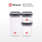 SLIQUE Storage Jar [Set of 3]