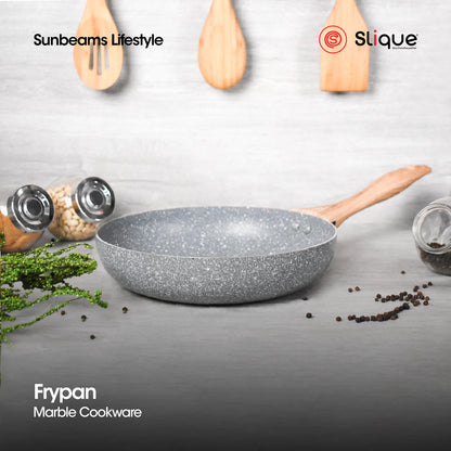 SLIQUE Marble Frypan 22cm Premium Multi Layer Non-Stick