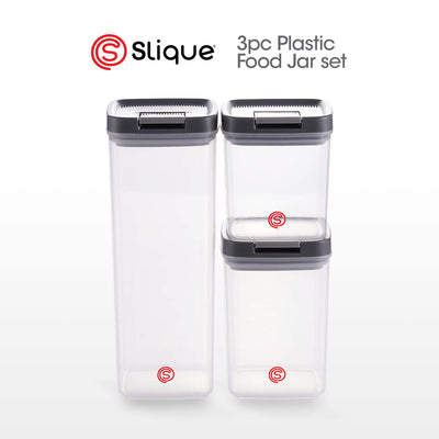 SLIQUE Storage Jar [Set of 3]
