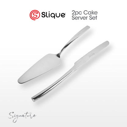 SLIQUE Cutlery Set Stainless Steel Spoon | Fork | Tea Spoon | Knife | Ice Server | Ladle | Serving Spoon & Fork | Salad & Cake Server | Cake Fork | Ice Server