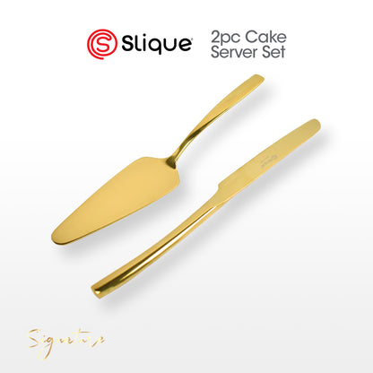 SLIQUE Cutlery Set Stainless Steel Spoon | Fork | Tea Spoon | Knife | Ice Server | Ladle | Serving Spoon & Fork | Salad & Cake Server | Cake Fork | Ice Server