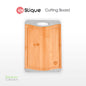 SLIQUE Wooden Cutting Board Gray | Bamboo