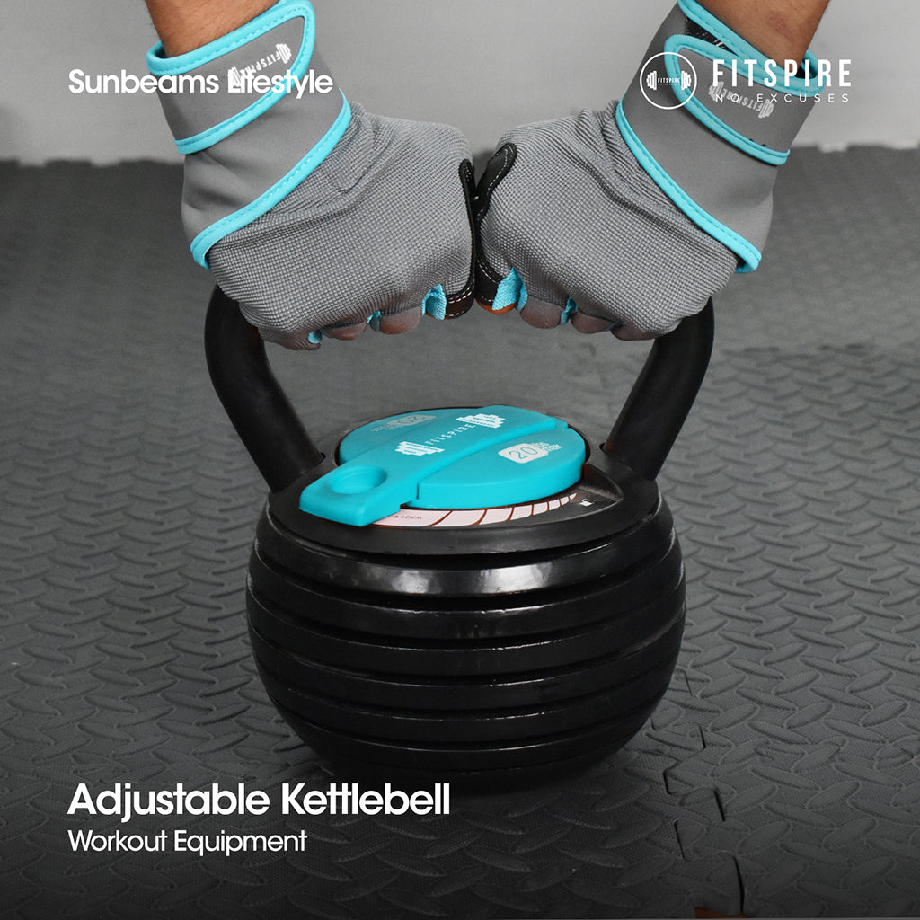 FITSPIRE Adjustable Kettlebell Steel