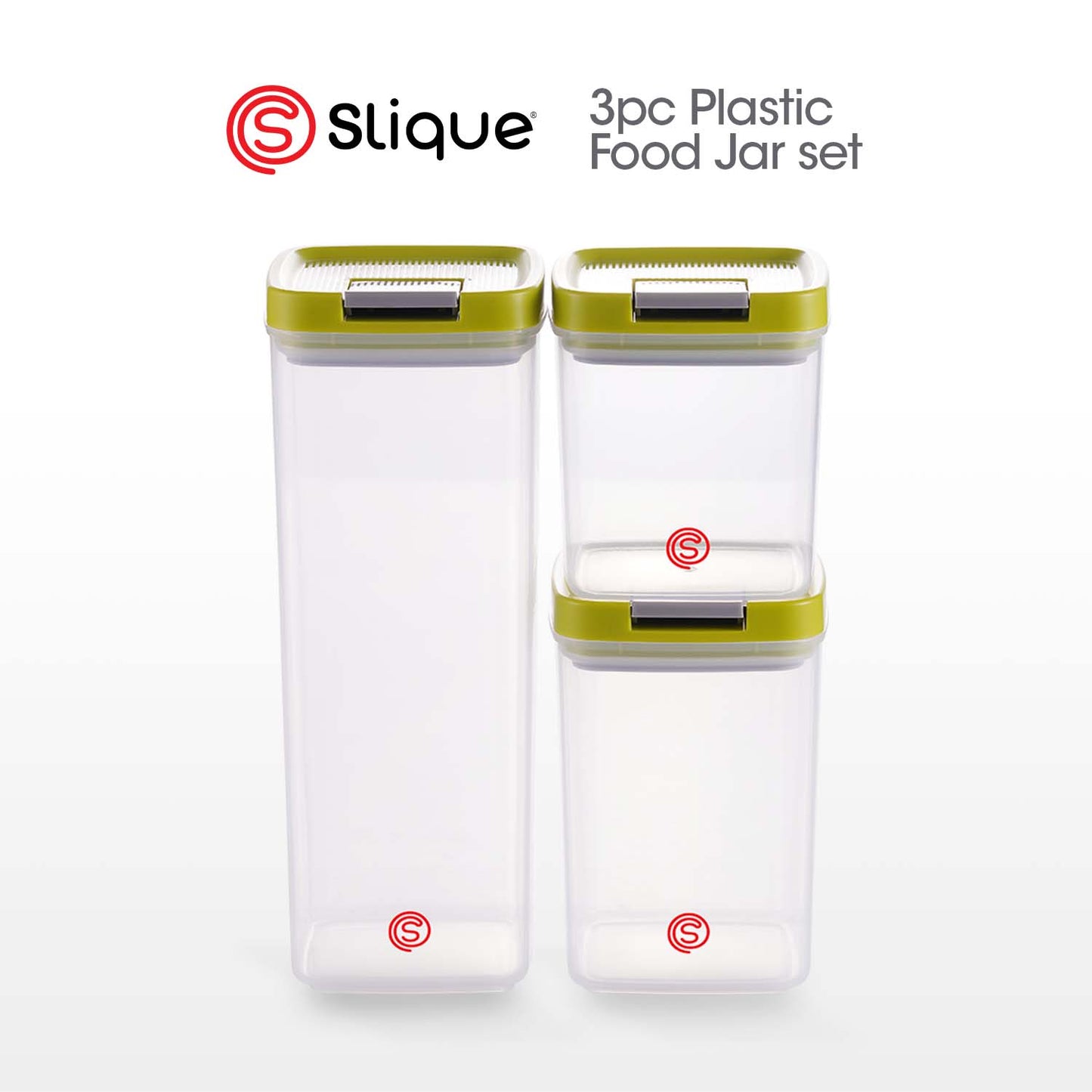 SLIQUE Storage Jar [Set of 3]