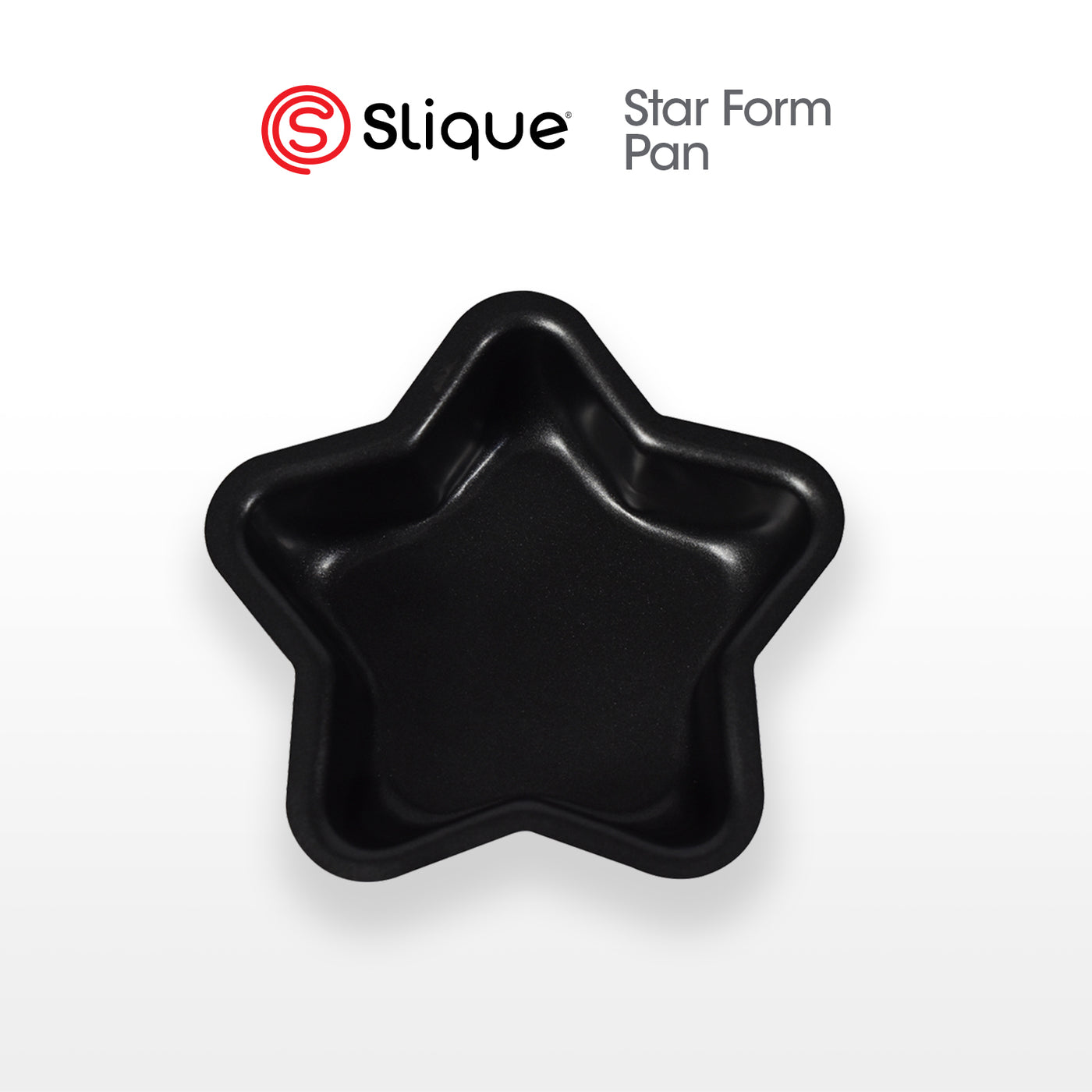 SLIQUE Premium Nonstick Bakeware Star Form Muffin Pan Oven Safe