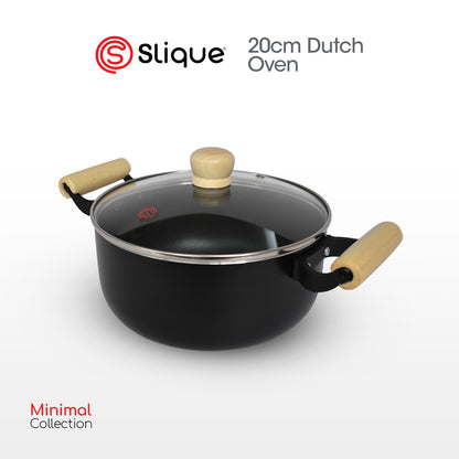 SLIQUE Premium Dutch Oven 20cm/24cm Minimal Collection