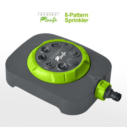 SCRUBZ Planta 8 Pattern Garden Sprinkler