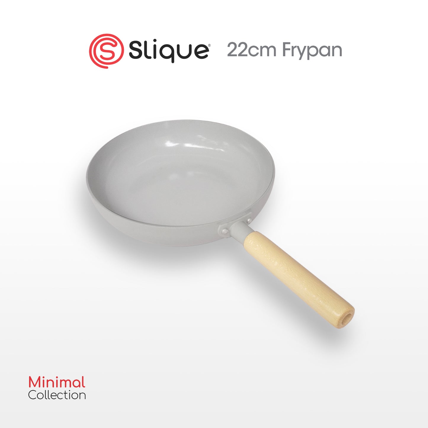 SLIQUE Premium Fry Pan 20/22/24/26/28cm Minimal Collection