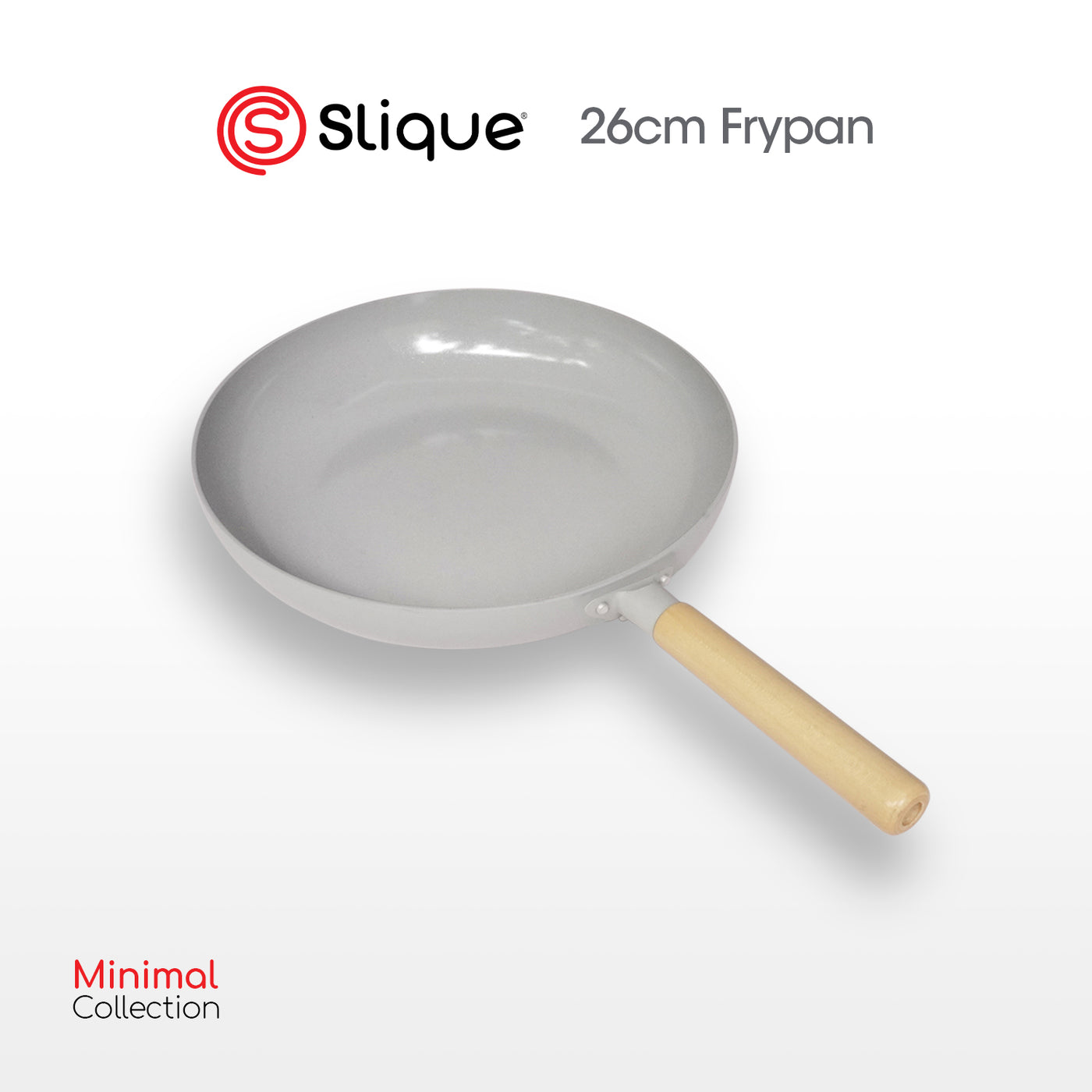 SLIQUE Premium Fry Pan 20/22/24/26/28cm Minimal Collection