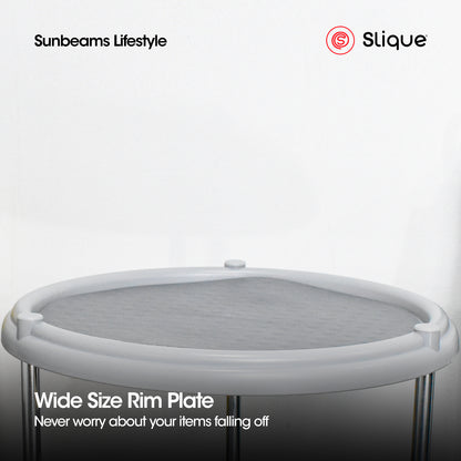 SLIQUE Premium 2 Layer Lazy Susan 30x30x20cm Kitchen Essential