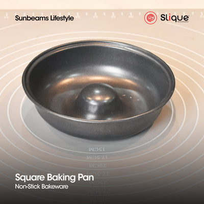 SLIQUE Premium Non-Stick Round Muffin Pan Oven Safe 14.8x14.8x4cm