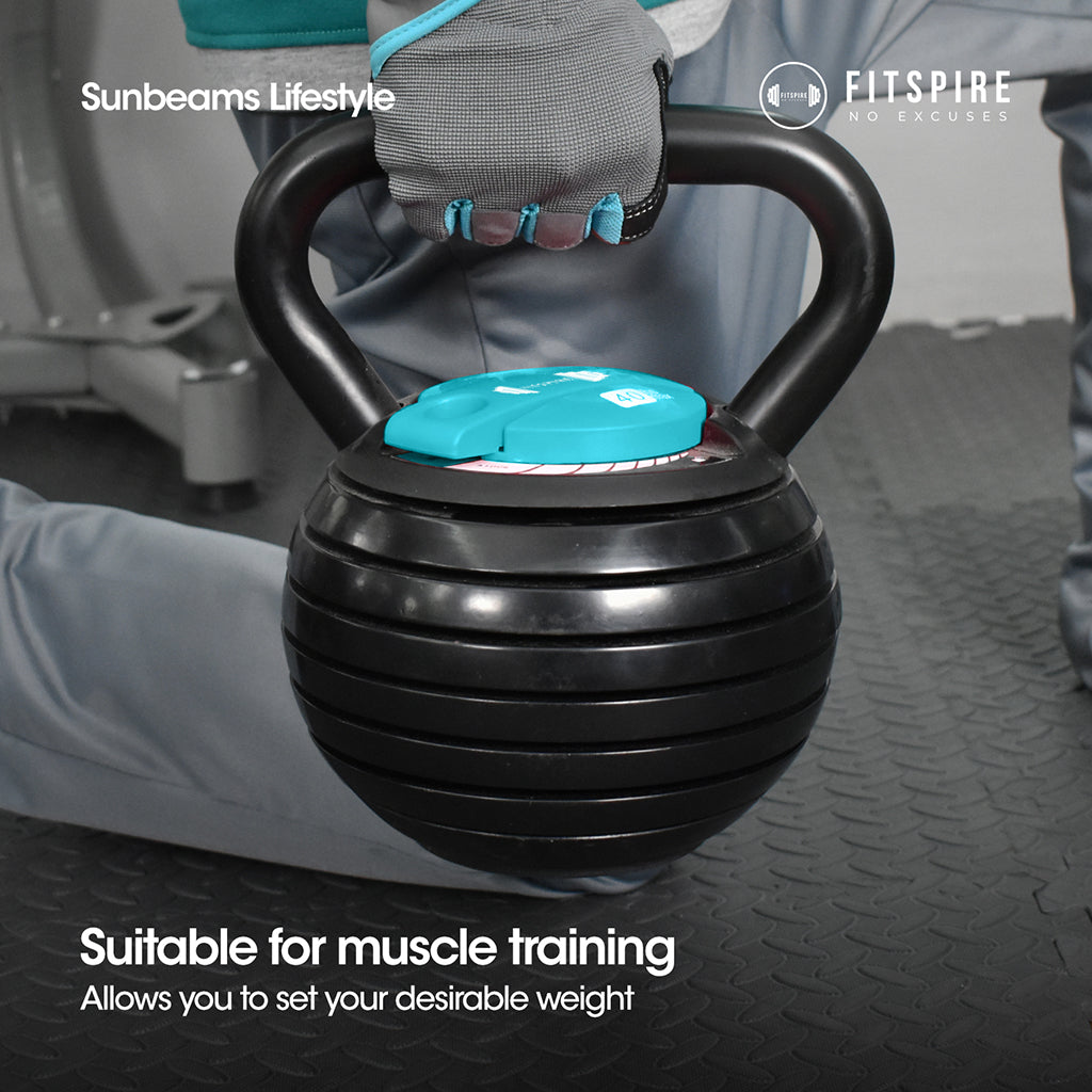 FITSPIRE Adjustable Kettlebell Steel