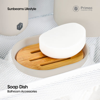 PRIMEO Premium Bamboo Soap Dish