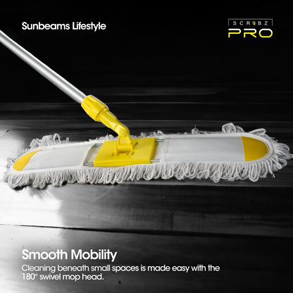 SCRUBZ Pro Dust Cotton Mop 24 inches, Floor mop