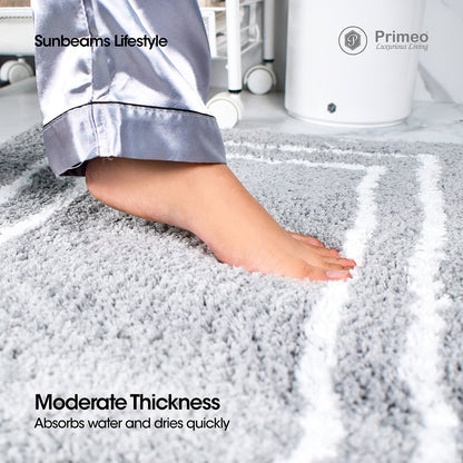 PRIMEO Premium Microfiber Bathroom Mat