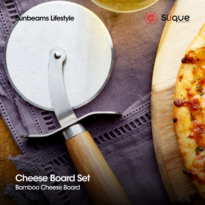 SLIQUE Premium Pizza cutting board 3pcs