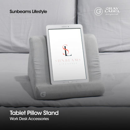 GRAY LABEL Premium Tablet Pillow Stand Memory Foam