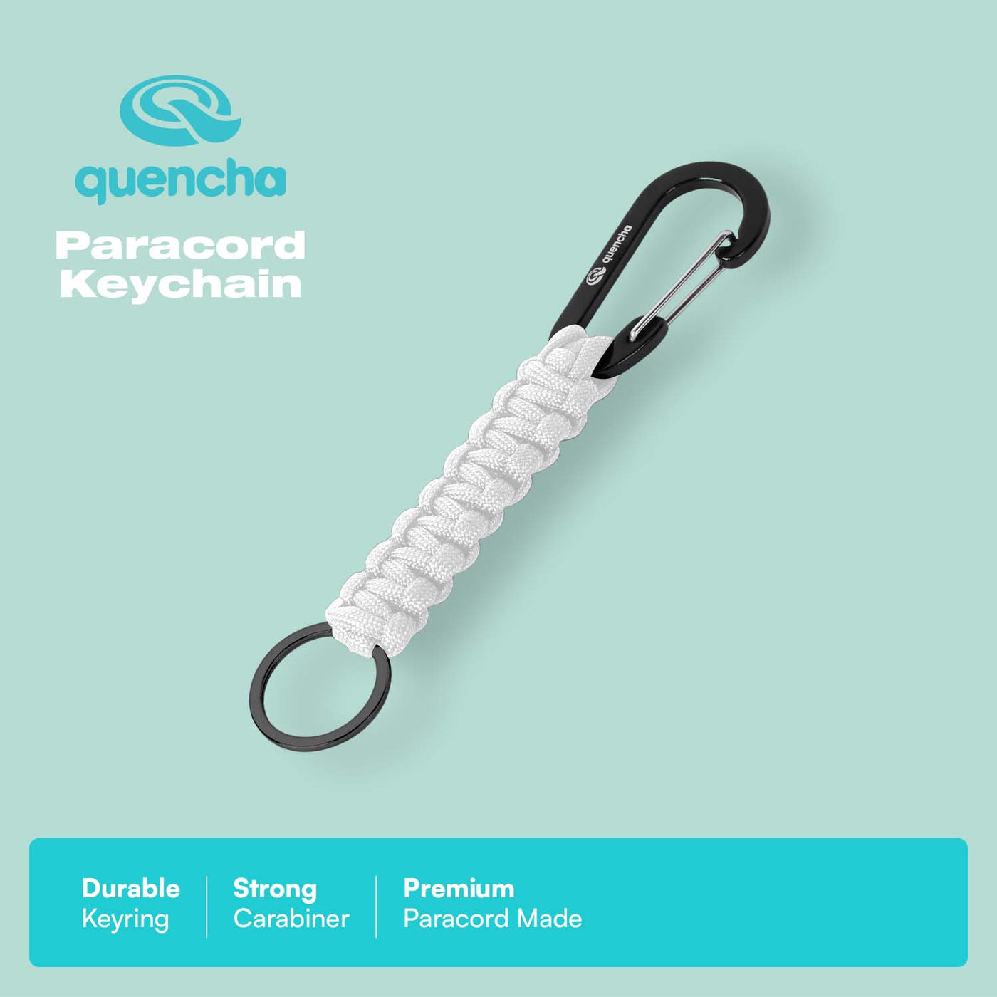 Quencha Paracord Keychain