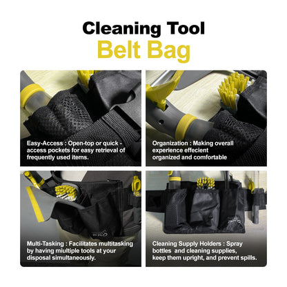 Scrubz Pro Cleaning Tool Belt Bag