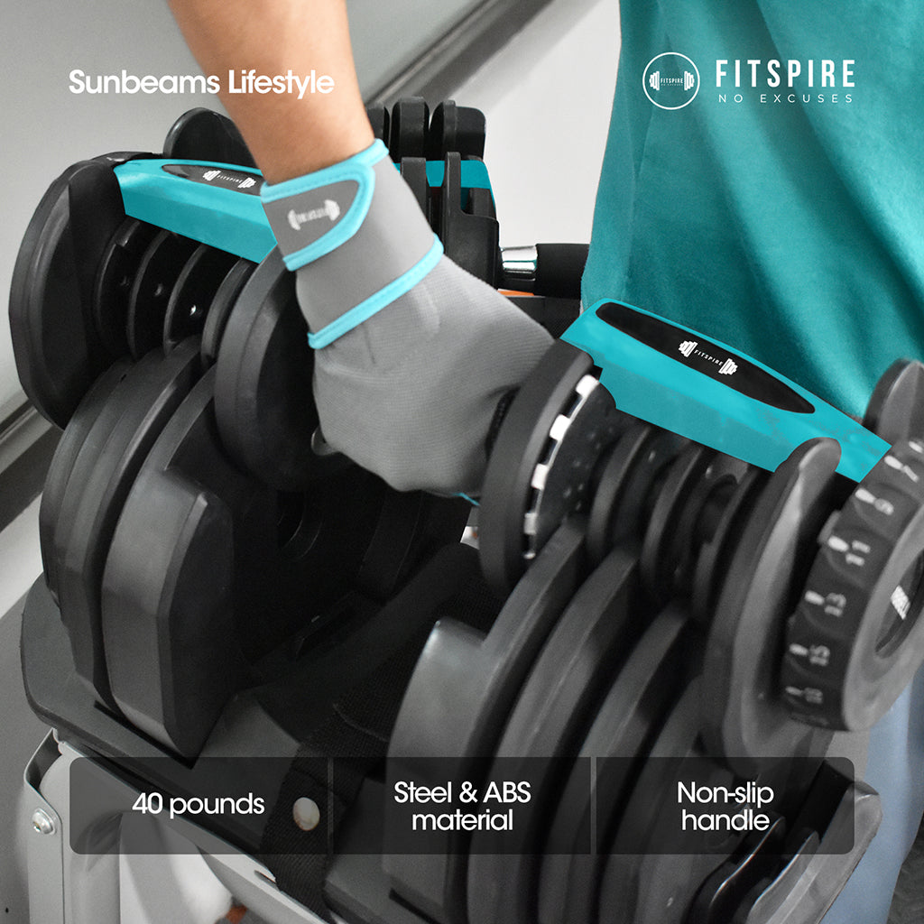 FITSPIRE Adjustable Dumbbell Steel