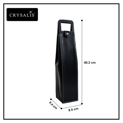 CRYSALIS Premium Wine Bag with Handle for 1 Bottle