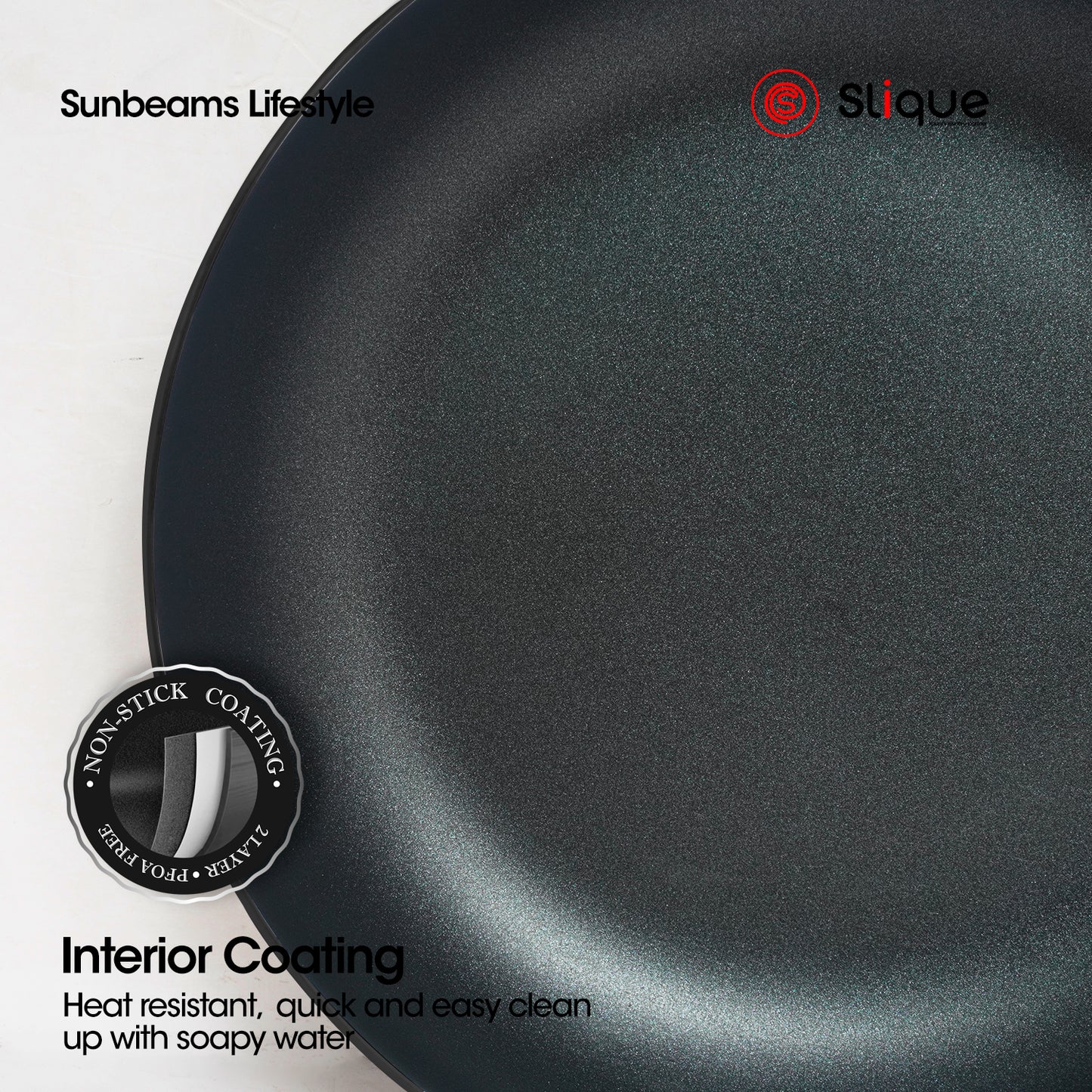 SLIQUE Premium Sauce Pan 18cm/20cm Minimal Collection