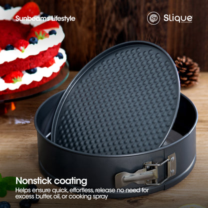 SLIQUE Nonstick Bakeware Round Spring form Cake Pan