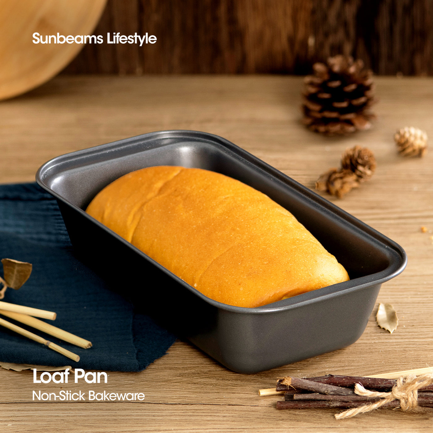 SLIQUE Premium Non-stick Loaf Bread Molder, Loaf Pan Molder, Baking Pan