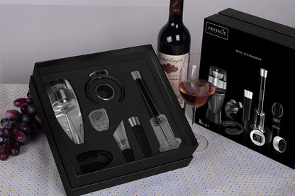 CRYSALIS Premium Wine Accessories [Set of 8]