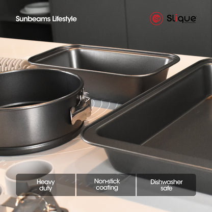 SLIQUE Premium Non-Stick Pan Set of 3