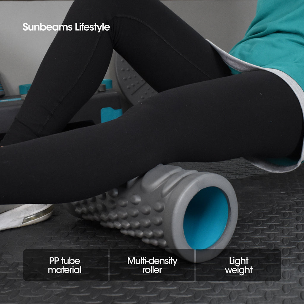 FITSPIRE Premium EVA | PP Tube Yoga Hollow Foam Roller