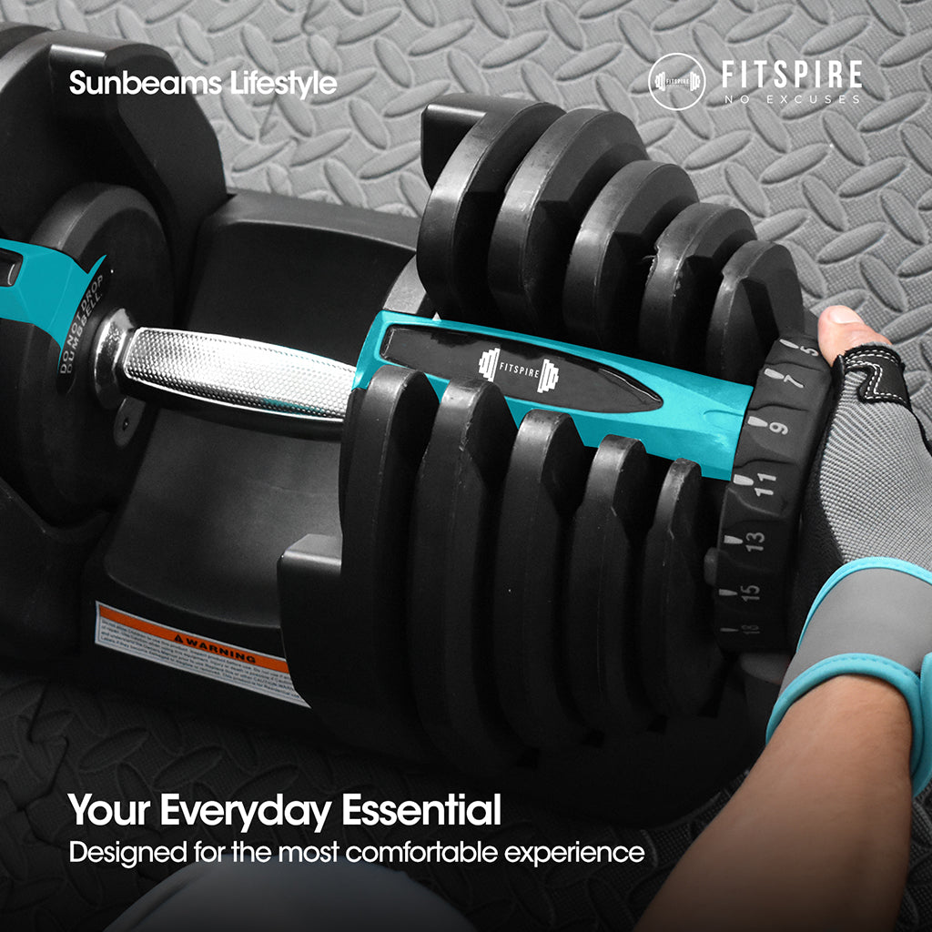 FITSPIRE Adjustable Dumbbell Steel