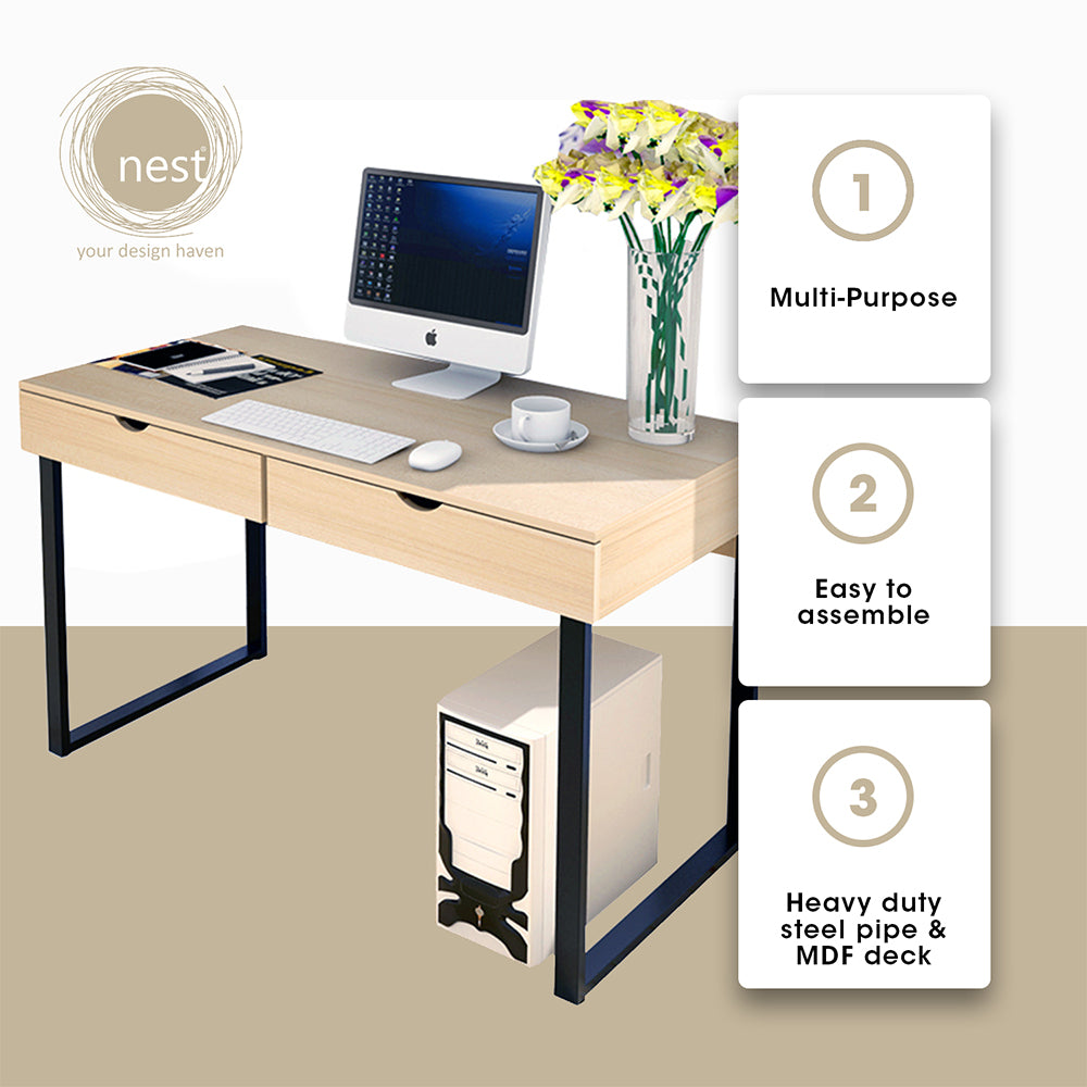 NEST DESIGN LAB Premium Working Desk - Maple