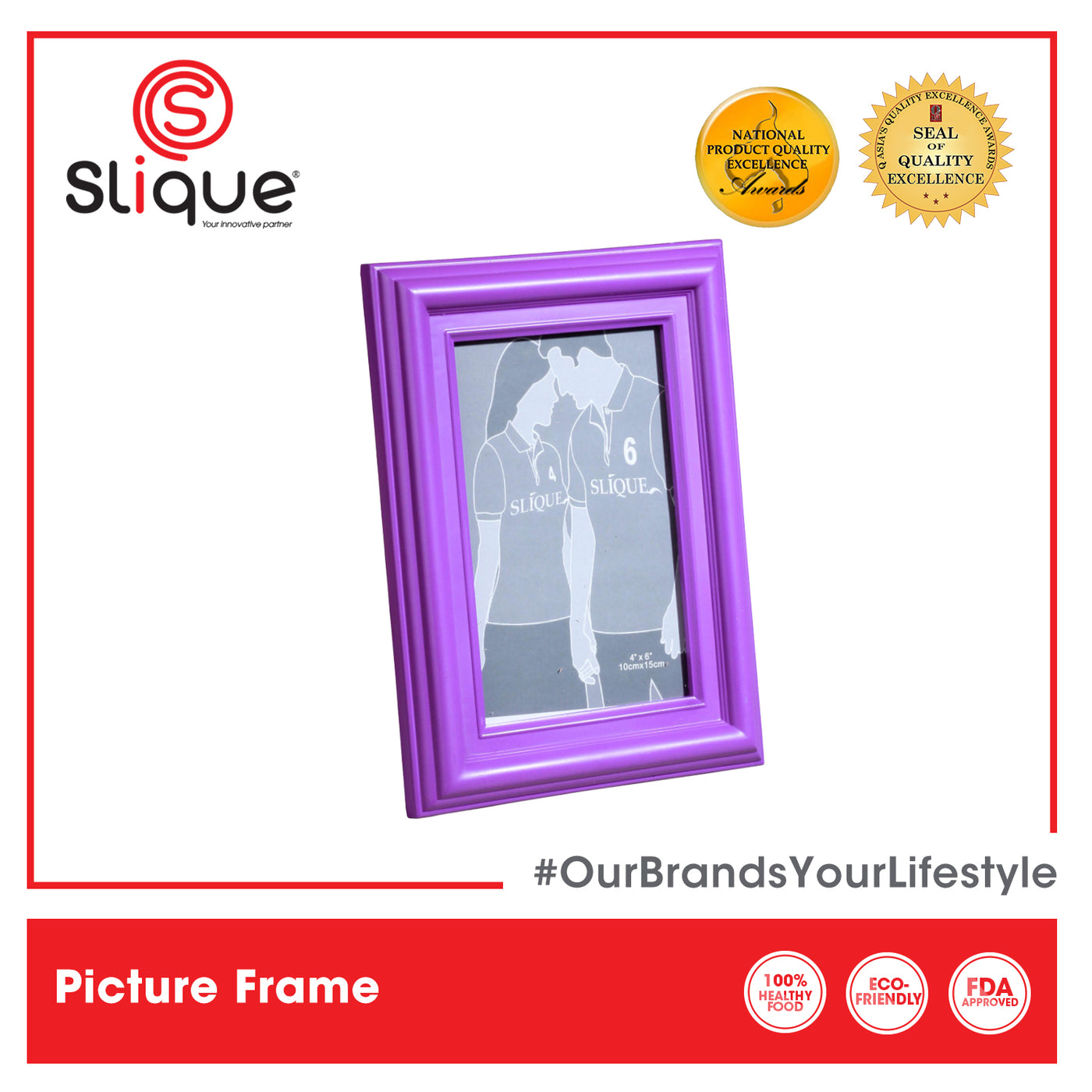 SLIQUE Premium Picture Frame 5x7 inches Photo Frame