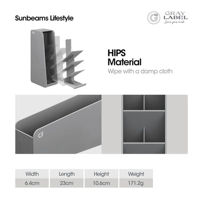 GRAY LABEL Premium File Sorter High Impact