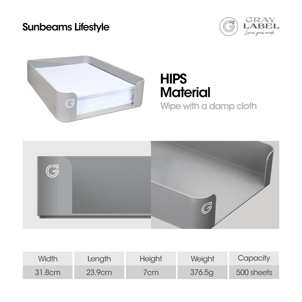 GRAY LABEL Premium Letter Tray Organizer
