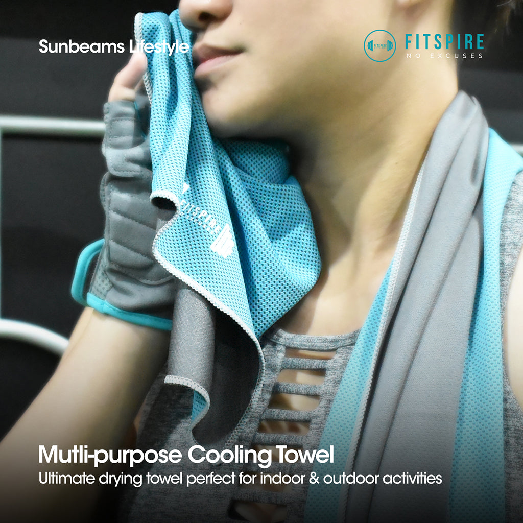 FITSPIRE Microfiber Cooling Towel [Set of 2] PVA