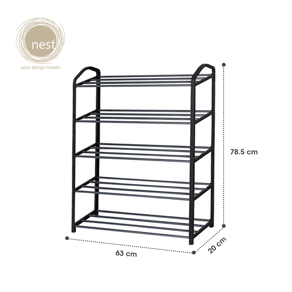 NEST DESIGN LAB Premium 5L Shoe Rack