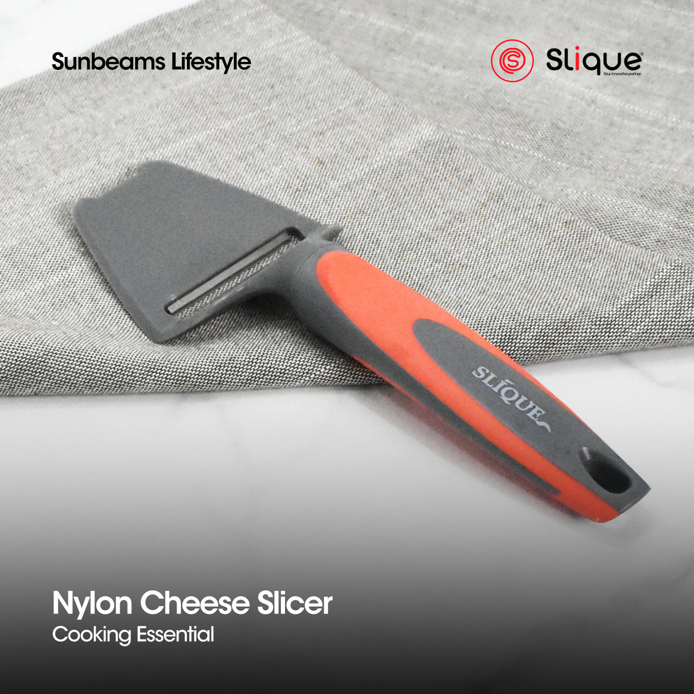 SLIQUE Premium Nylon Colour Cheese Slicer Cheese Grater Butter Cutter