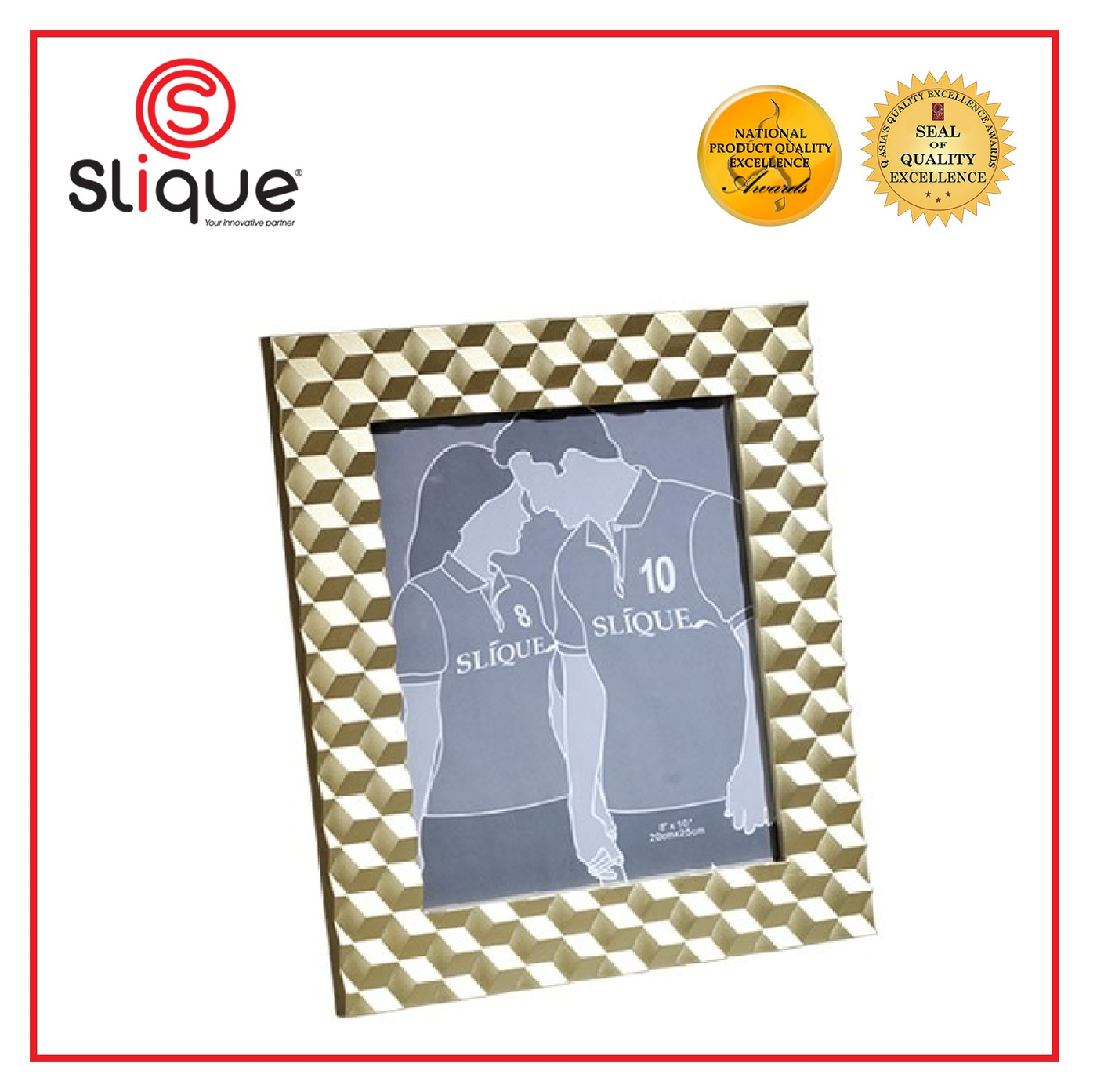 SLIQUE Picture Frame Photo Frame Picture Display Wall Frame Photo Holder Stand