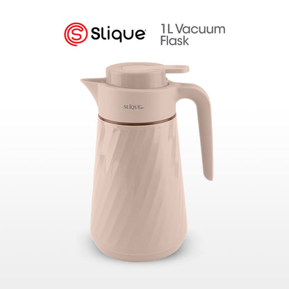 SLIQUE Premium Vacuum Flask 1000ml (Beige)