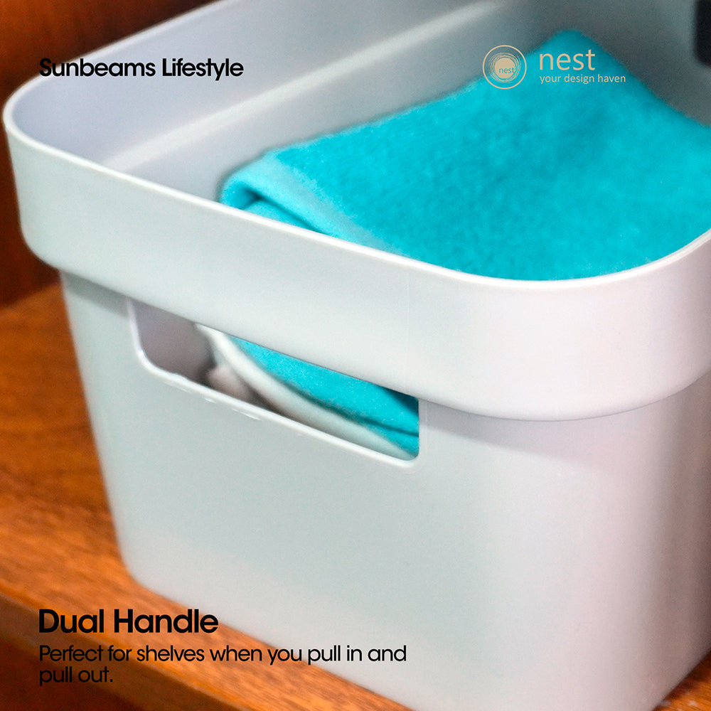 NEST DESIGN LAB Storage Box Organizer w/ Lid