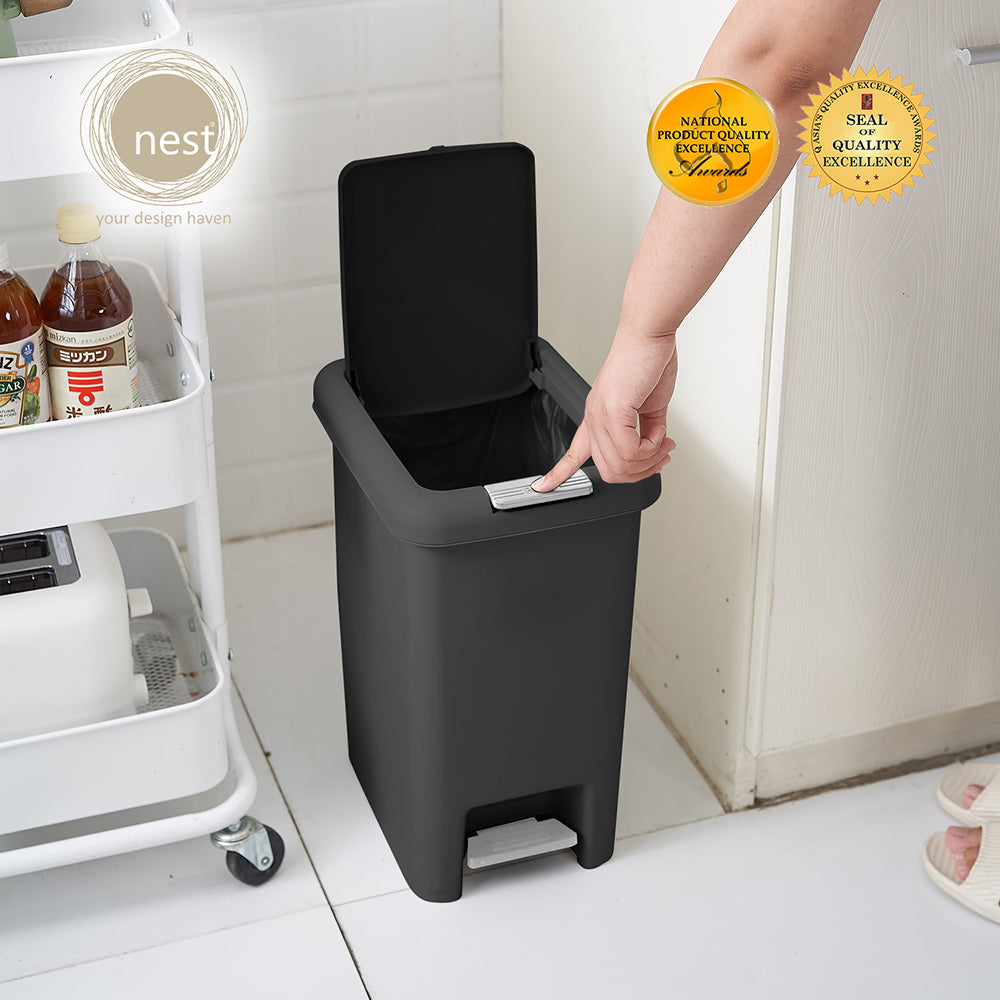 NEST DESIGN LAB Premium Pedal Bin Plastic